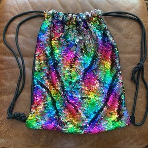 Drawstring Bag jazzy sequined